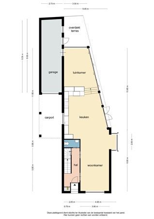 Floorplan - Vouerweg 35, 6136 AK Sittard